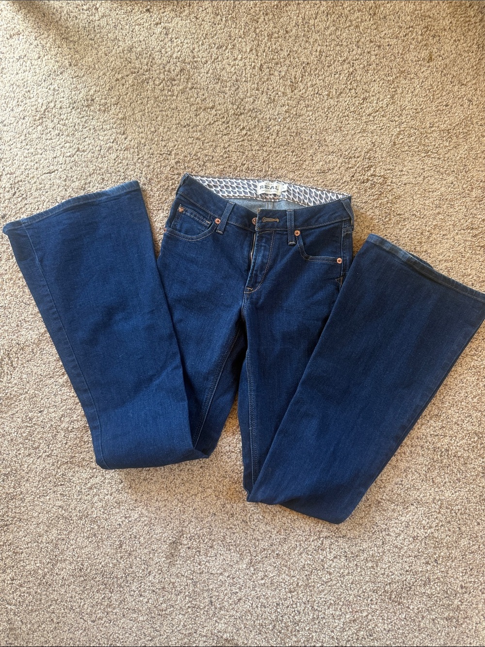Women’s Ariat Dark Blue Flare Leg Jeans